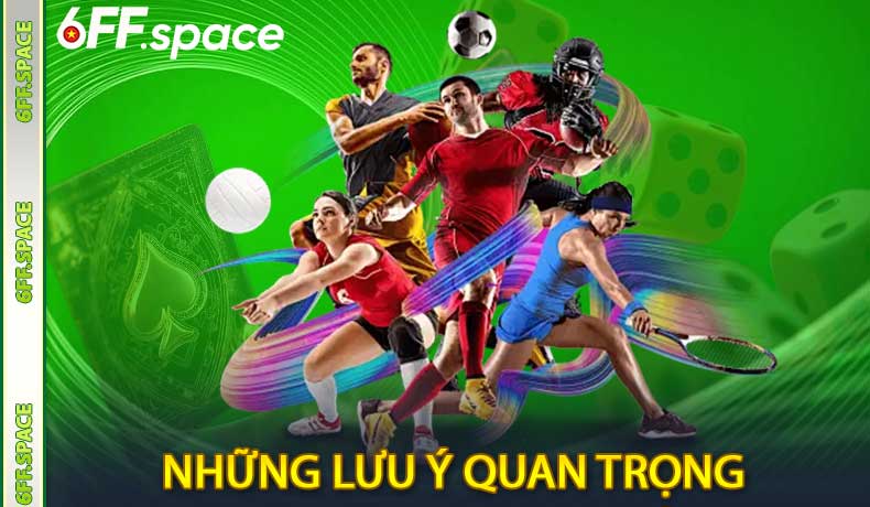 Những lưu ý quan trọng